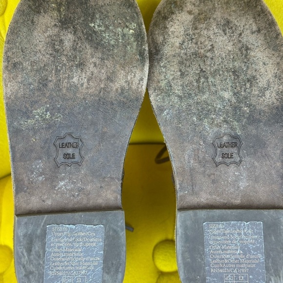 JANIE AND JACK Boy Shoes Leather Lace-Up Boot SIZE 10 - Picture 8 of 9